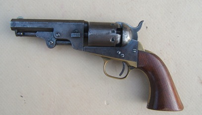 A VERY FINE AMERICAN CIVIL WAR PERIOD MANHATTAN FIREARMS Co. NAVY-TYPE (SERIES III) .36 CAL REVOLVER, ca. 1860s (SN. 32,XXX) view 1