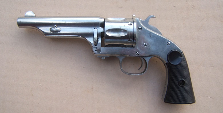 A FINE RECONSTRUCTION/AMERICAN WESTERN-FRONTIER-ERA MERWIN & HULBERT .44 CAL LARGE FRAME SINGLE ACTION REVOLVER, ca. 1880