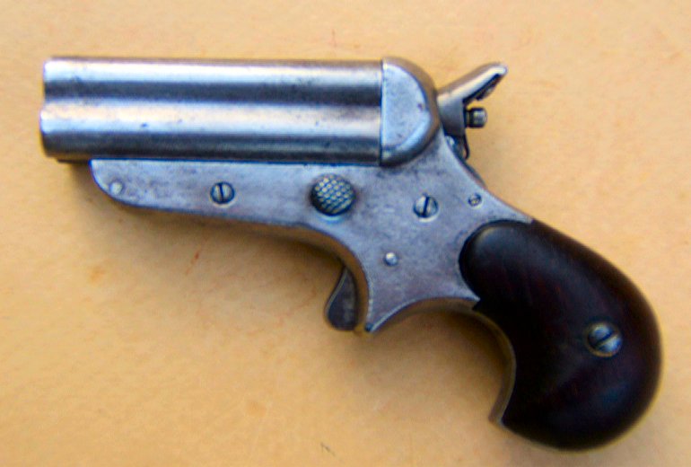 A VERY GOOD SHARPS MODEL 4B PEPPERBOX PISTOL, ca. 1860s view 2