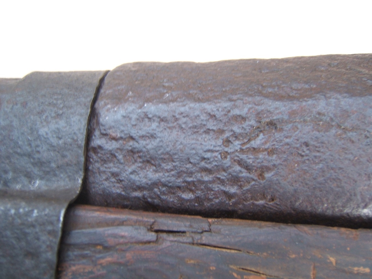 A VERY EARLY & EXTREMELY RARE 15TH CENTURY GERMAN IRON HAND-CANNON, ca. 1450 view 5