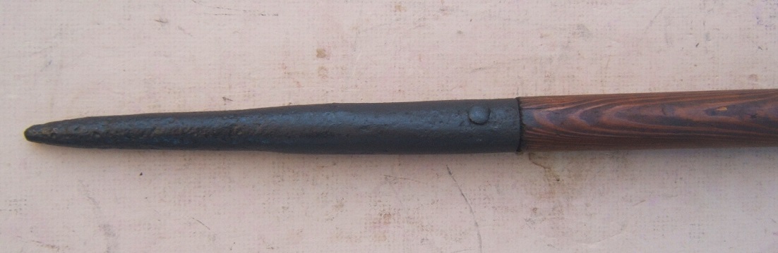 A RARE EARLY 17th CENTURY GERMAN/ITALIAN MATCHLOCK MUSKETEER�S MUSKET-FORK/REST, ca. 1620 view 3