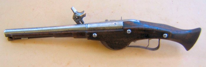 A GERMAN WHEELOCK MILITARY PISTOL, CA. 1630 view 2