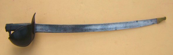 A VERY GOOD & NAPOLEANIC WAR PERIOD model 1801 FRENCH NAVAL CUTLASS, ca. 1805 view 2