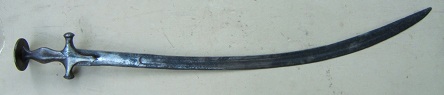 A VERY GOOD UNTOUCHED ORIGINAL LATE 18th/EARLY 19th CENTURY INDIAN TULWAR SWORD, ca. 1780-1820 view 1