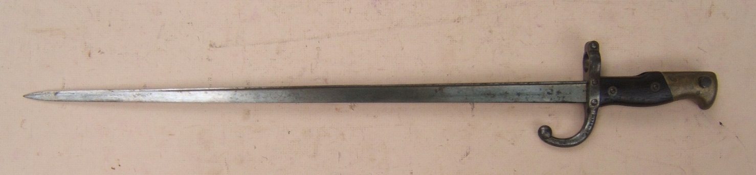 A VERY GOOD FRENCH GRAS RIFLE-TYPE BAYONET view 2