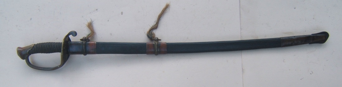 A VERY GOOD CIVIL WAR US MODEL 1850 FOOT OFFICER'S SWORD by, 