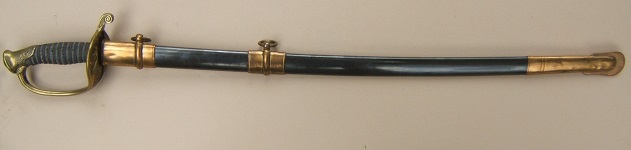 A VERY FINE QUALITY US CIVIL WAR PERIOD MODEL 1850 NON-REGULATION STAFF & FIELD OFFICER’S SWORD & SCABBARD, by “HORSTMANN & SONS, PHILADELPHIA”, ca. 1860s view 3