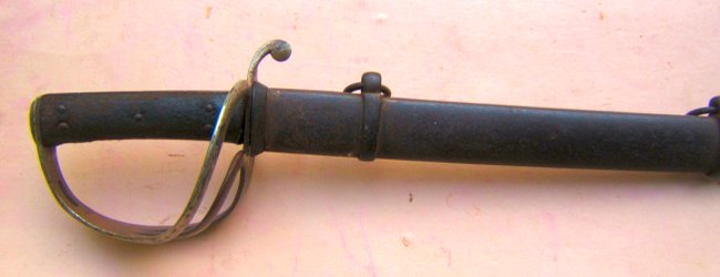 A VERY GOOD UNTOUCHED AMERICAN CIVIL WAR PERIOD P. 1853 CONFEDERATE CAVALRY SABER, BY 