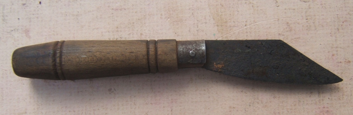 A VERY GOOD REVOLUTIONARY WAR/FEDERAL PERIOD FOLDING �PENNY KNIFE�, ca. 1770-1810 view 3